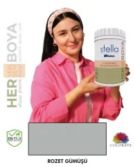 Bianca Stella Su Bazlı Boya Rozet Gümüşü