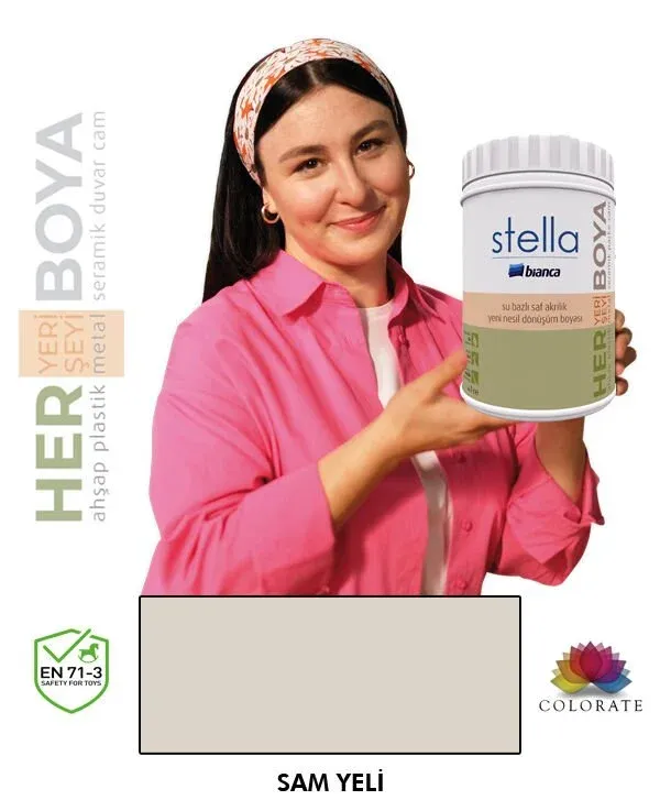Bianca Stella Su Bazlı Boya Sam Yeli