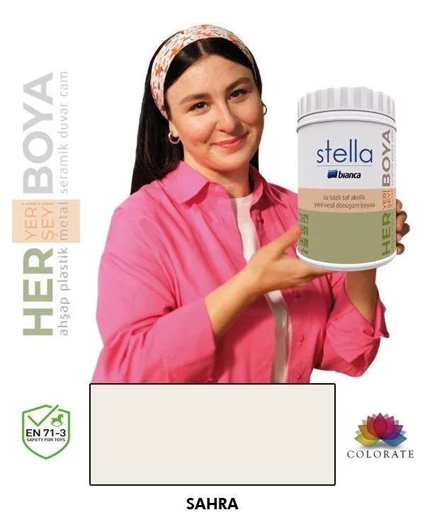 Bianca Stella Su Bazlı Boya Sahra