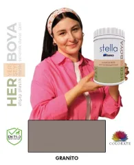 Bianca Stella Su Bazlı Boya Granito