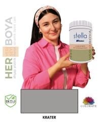 Bianca Stella Su Bazlı Boya Krater