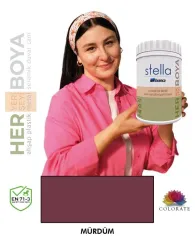 Bianca Stella Su Bazlı Boya Mürdüm