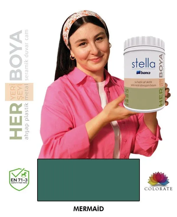 Bianca Stella Su Bazlı Boya Mermaid