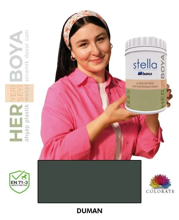 Bianca Stella Su Bazlı Boya Duman