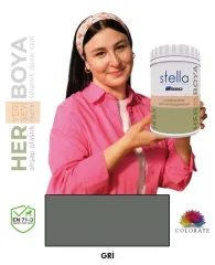 Bianca Stella Su Bazlı Boya Gri