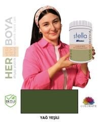 Bianca Stella Su Bazlı Boya Yağ Yeşili