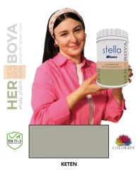 Bianca Stella Su Bazlı Boya Keten