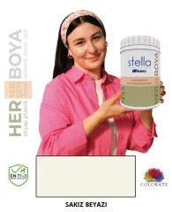 Bianca Stella Su Bazlı Boya Sakız Beyazı