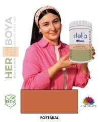 Bianca Stella Su Bazlı Boya Portakal