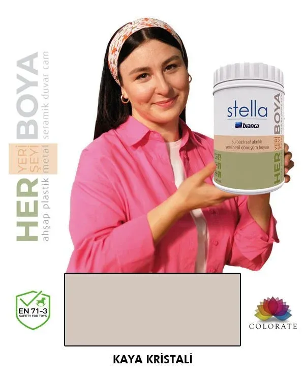 Bianca Stella Su Bazlı Boya Kaya Kristali