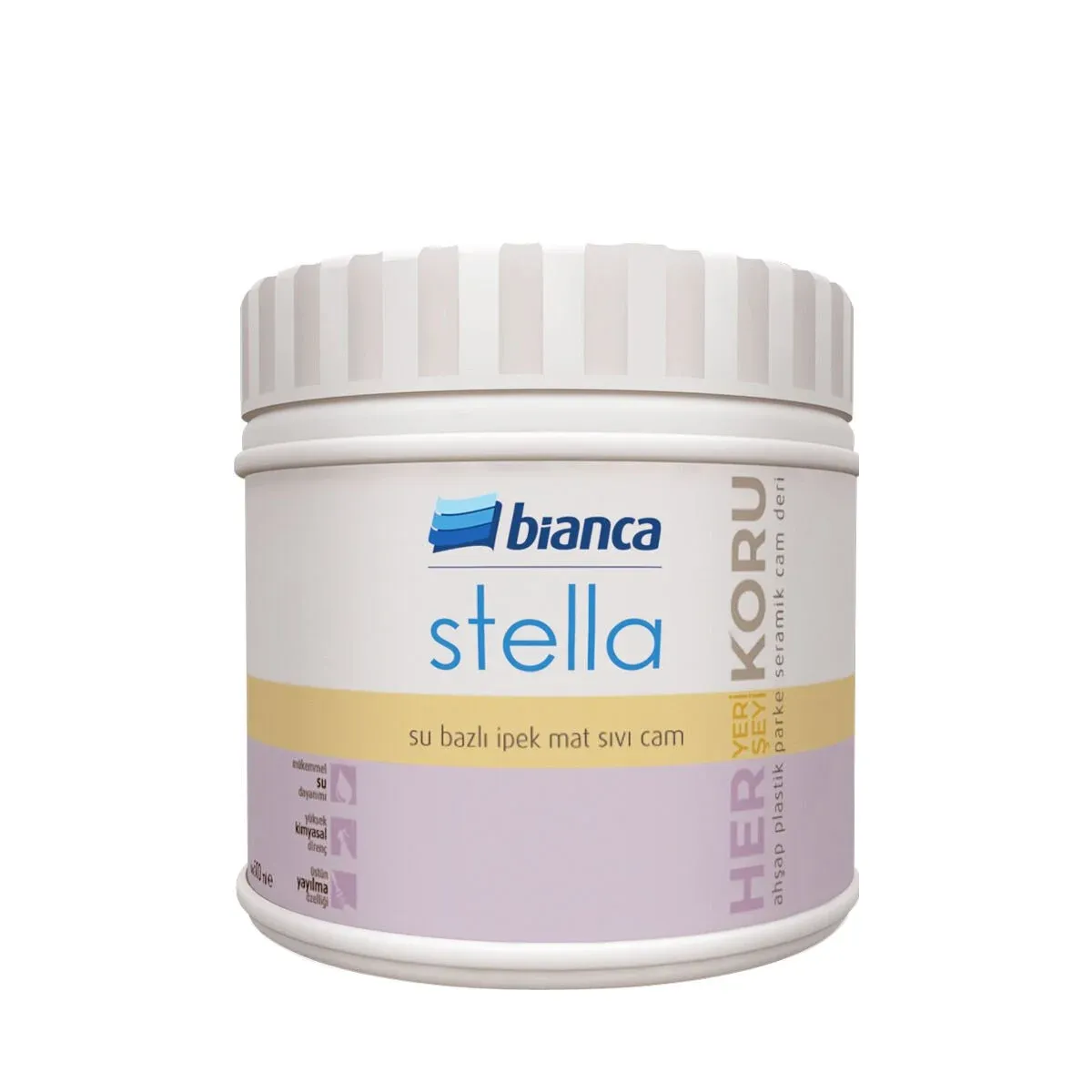 Bianca Stella Su Bazlı Sıvı Cam (İpek Mat) 500ml