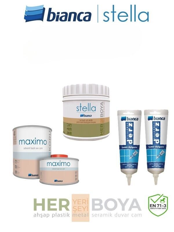 Bianca Stella Derzli Set (Beyaz) 500 Ml