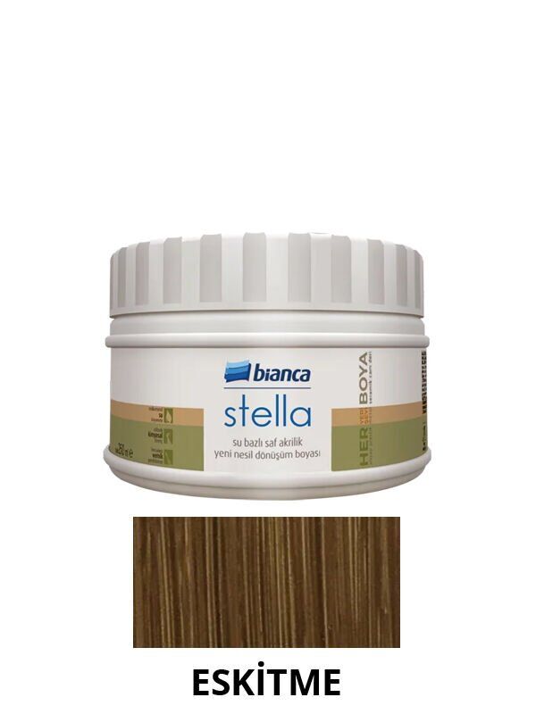 Bianca Stella Ahşap Renkler 250ml Eskitme