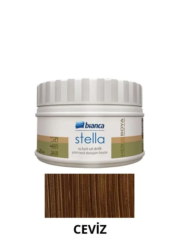 Bianca Stella Ahşap Renkler 250ml Ceviz