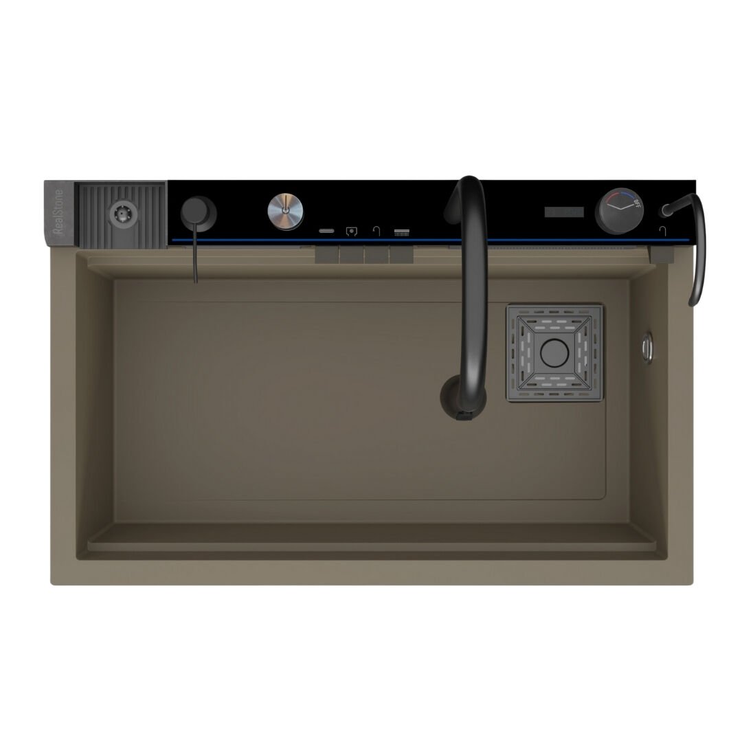 Real Stone Vıctoria  Akıllı Akıllı Eviye Kapuçino / Ürün Kodu: G0280213919