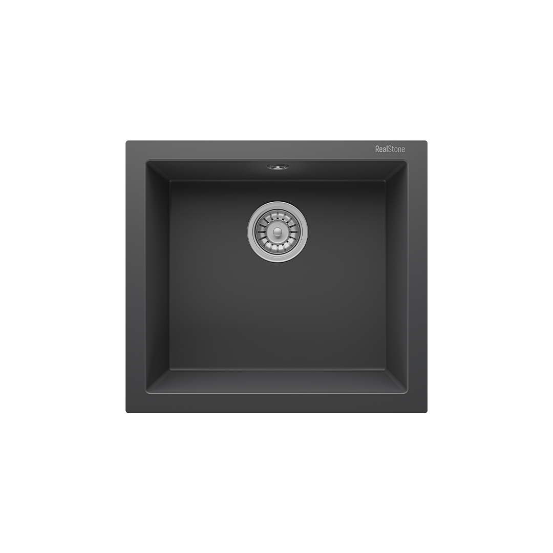Real Stone Gordion 52 Mutfak Eviyesi Antrasit / Ürün Kodu: G0280213917