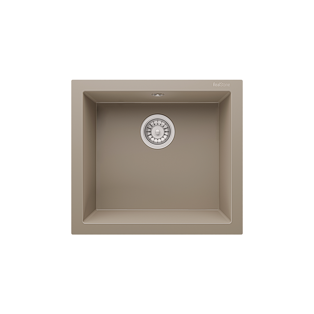 Real Stone Gordion 52 Mutfak Eviyesi Kapuçino / Ürün Kodu: G0280213919