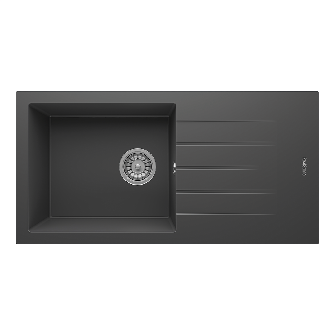 Real Stone Assos P011 86 XL Tezgah Üstü Granit  Eviye