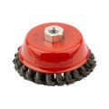 Çanak Fırça Burgulu 100MM