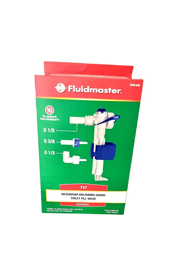 Fluidmaster Vitra, Kale, Serel, Creavit, Bocchi Uyumlu Gömme Rezervuar Doldurma Grubu