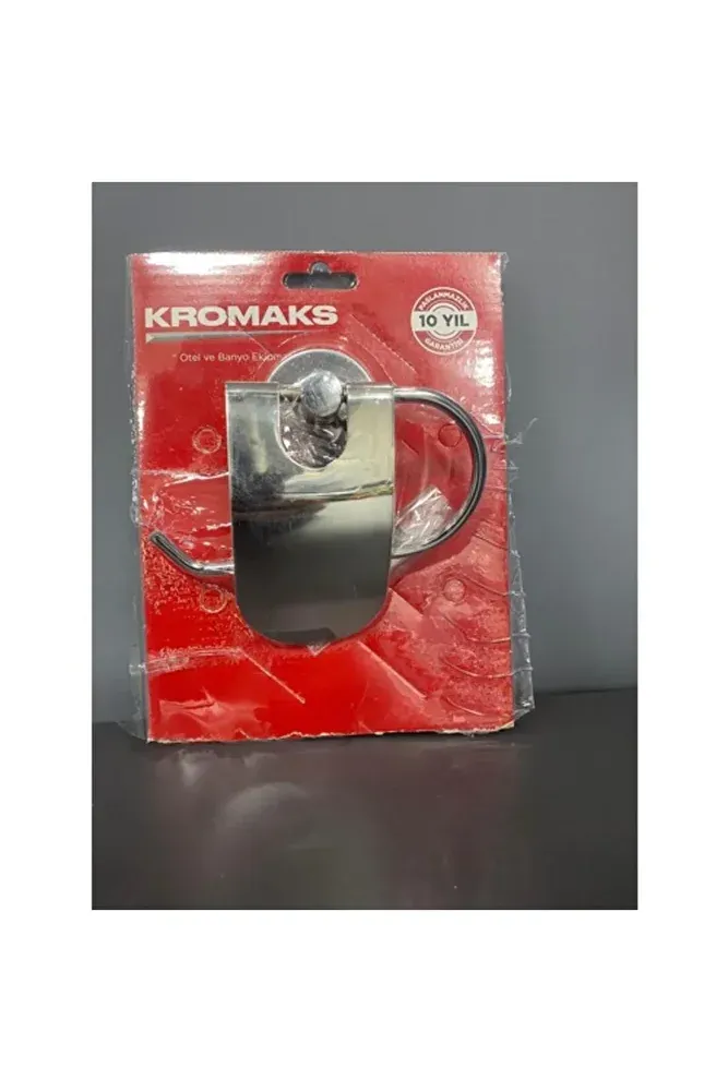 Kromax Dar Kapaklı Tuvalet Kağıtlığı