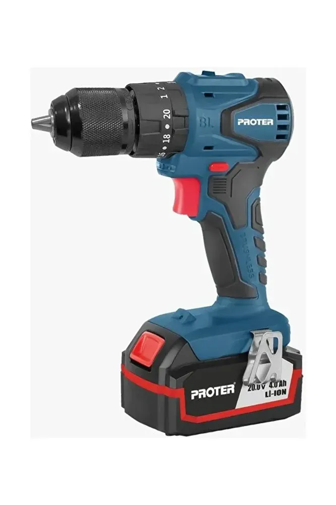 Proter BL Darbeli Şarjlı Matkap PST 544