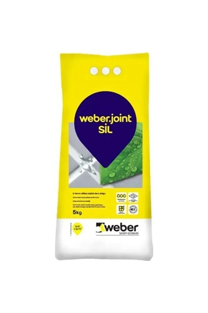 Weber Jointsil Derz Dolgusu 5 Kg Beyaz