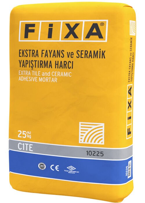 FİXA Ekstra Fayans ve Seramik Yapıştırma Harcı