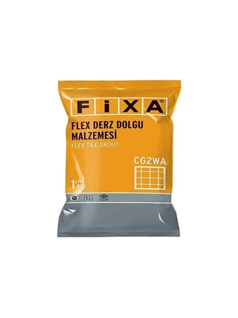 FİXA Derz Dolgu Malzemesi (1 – 6 mm) Gri 1Kg