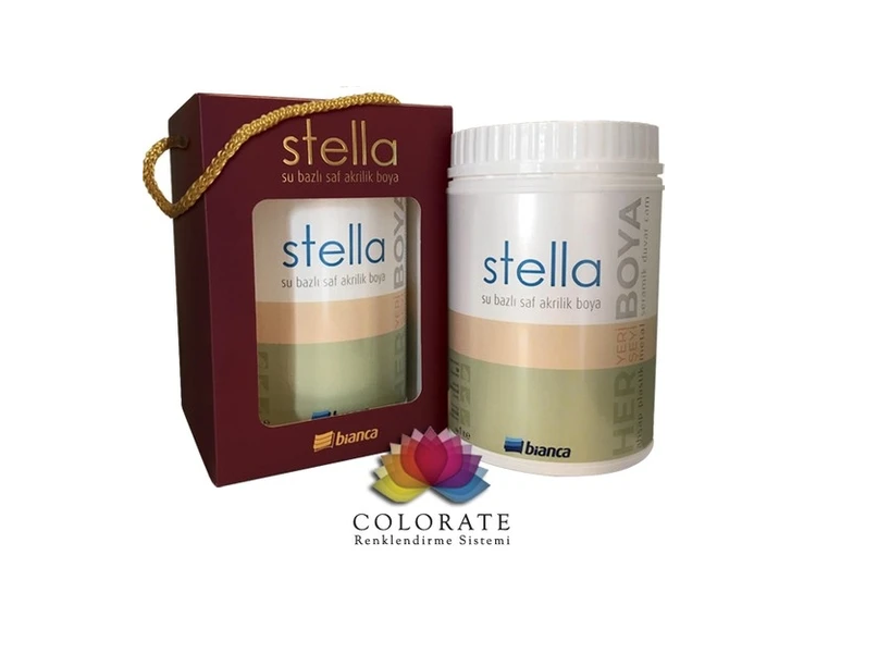 BİANCA STELLA YENİ NESİL DÖNÜŞÜM BOYASI 1L SİYAH